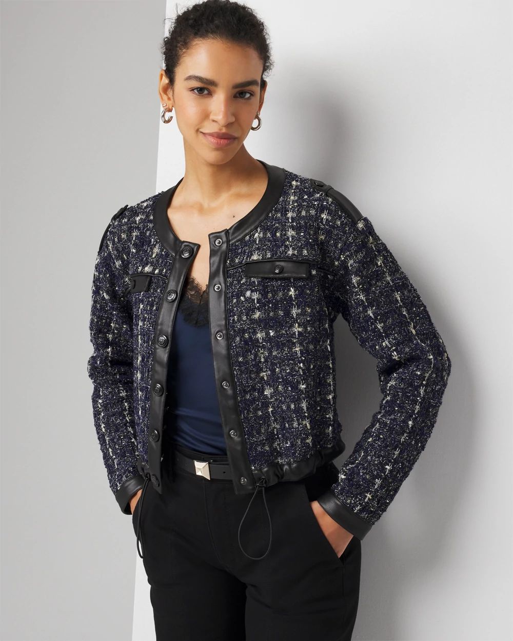 Whbm tweed jacket 2025